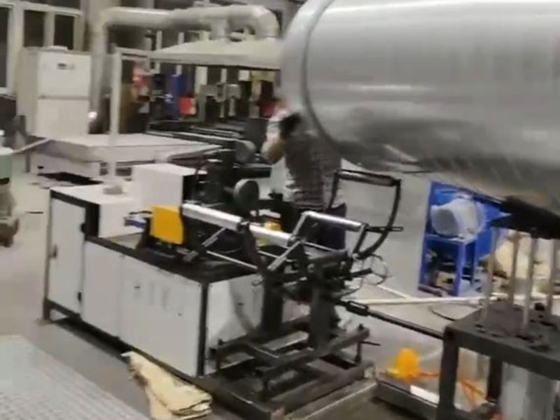 螺旋风管翻边机